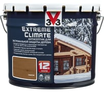 Акриловый антисептик для дерева V33 EXTREME CLIMATE полуглянец, каштан 117449