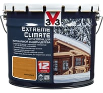 Акриловый антисептик для дерева V33 EXTREME CLIMATE полуглянец, золотой дуб 117448