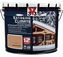 Акриловый антисептик для дерева V33 EXTREME CLIMATE матовый, французский беж 117453