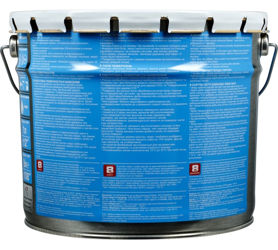 Акриловый антисептик для дерева V33 HYDRO PROTECTION полуглянец, каштан 117419