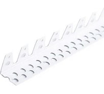 Арочный угол ПВХ ООО Торговый дом Аргумент 25x25 мм, 3 м APKG441White