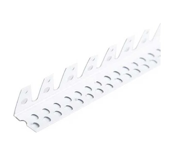 Арочный угол ПВХ ООО Торговый дом Аргумент 25x25 мм, 3 м APKG441White 1