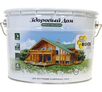 Деревозащитное средство Здоровый Дом еловая зелень 10 л 90000857529