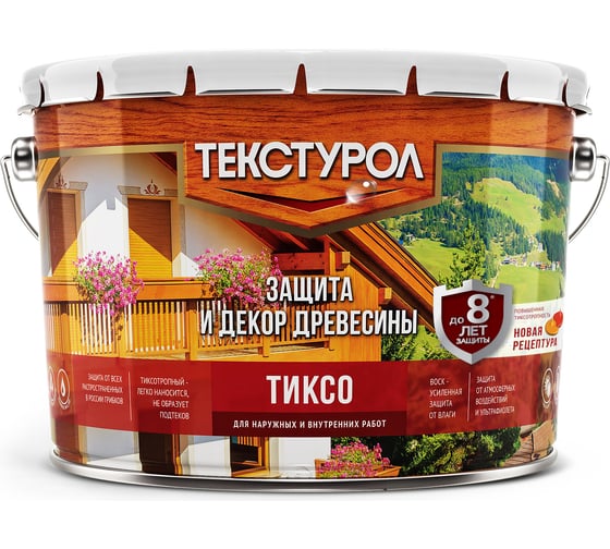 Деревозащитное средство Текстурол тиксо акация 10л 90002005856 1