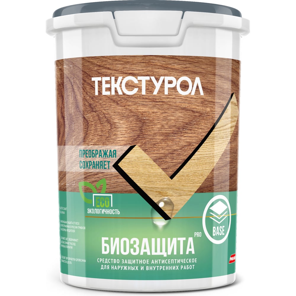 Универсальный грунт-антисептик для древесины Текстурол Биозащита PRO ...