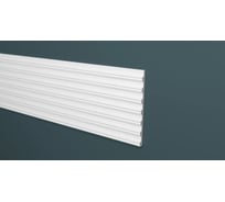 Стеновая ударопрочная влагостойкая панель под покраску Decor-Dizayn 220x13x3000 мм DD922(3m)