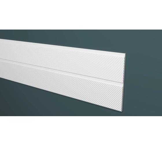 Стеновая ударопрочная влагостойкая панель под покраску Decor-Dizayn 220x10x3000 мм DD920(3m) 1