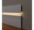 Стеновой ударопрочный влагостойкий плинтус под покраску Decor-Dizayn 120x16x2000 мм DD724 7