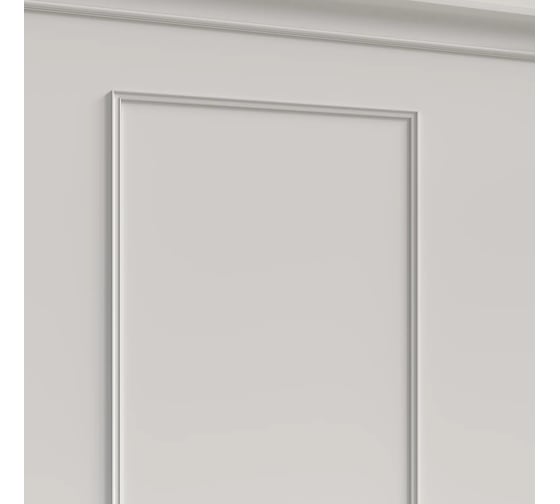 Стеновой ударопрочный влагостойкий молдинг под покраску Decor-Dizayn 20x10x2000 мм DD628