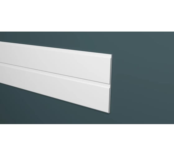 Стеновая ударопрочная влагостойкая панель под покраску Decor-Dizayn 220x10x3000 мм DD921(3m)