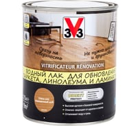 Акриловый лак для пола V33 Renovation, полуглянец цвет дуб 108166