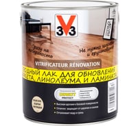 Акриловый лак для пола V33 Renovation, полуглянец. 108168