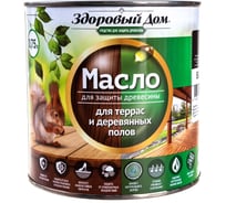 Масло для террас и деревянных полов Здоровый Дом венге 0,75 л Лк-00009557