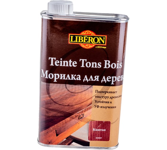 Морилка для дерева LIBERON каштан 048668