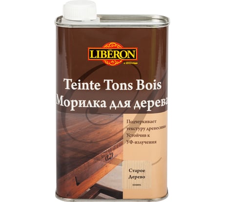 Морилка для дерева LIBERON дерево старое 048666