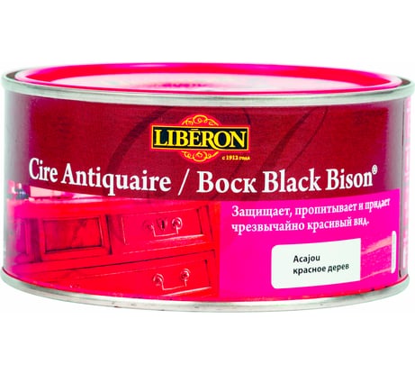 Воск в банке LIBERON Красное Дерево 004134