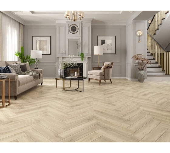 Кварц-виниловый ламинат Norland (spc) lagom parquet 1033-05 bratt, ёлка 2,25 м2 1033-5A