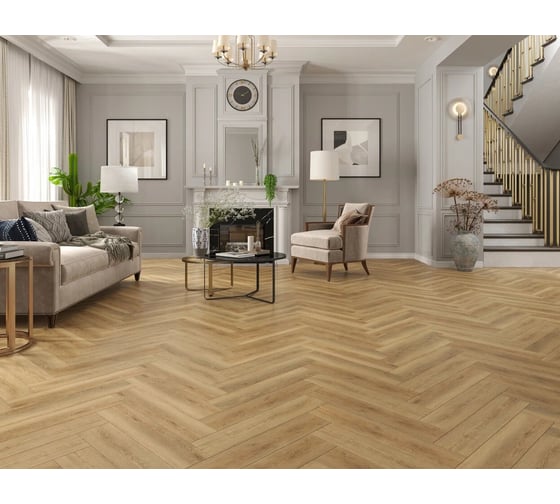Виниловый ламинат Norland (пвх/lvt) LAGOM PARQUET LVT Mot 2,58 м2 1034-10 1