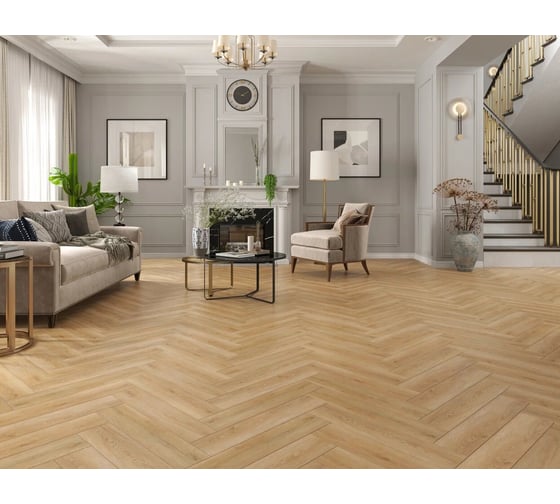 Кварц-виниловый ламинат Norland (spc) lagom parquet 1033-06 sot, ёлка 2,25 м2 1033-6A