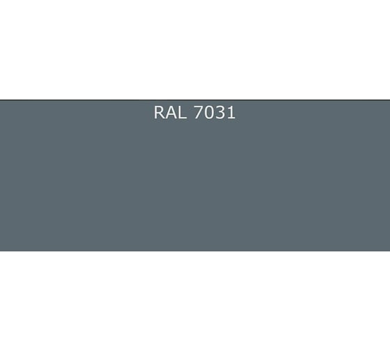 Акриловая грунт-эмаль по металлу и бетону ФАРБЕН RAL 7031, 20 кг ПРОФ 4300012605