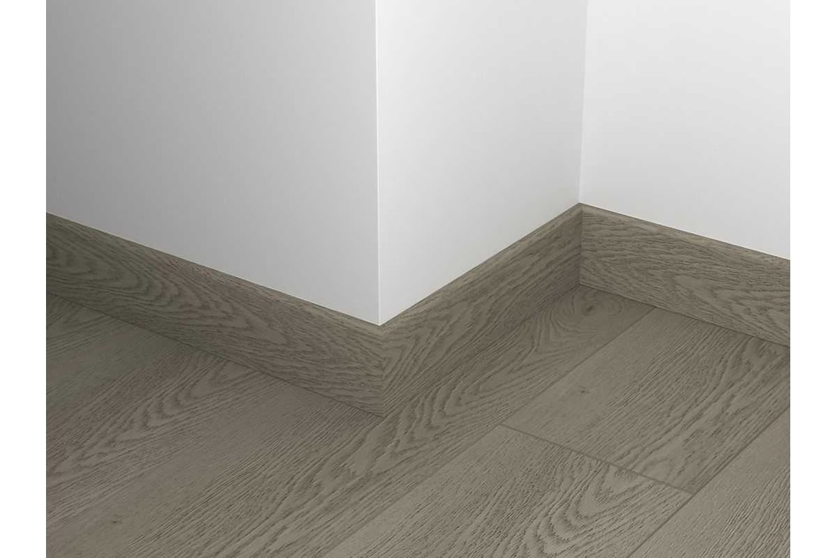 Каменно-полимерный плинтус Alpine Floor 80 мм, 2,2 м, Горбеа SK 11-16 ...