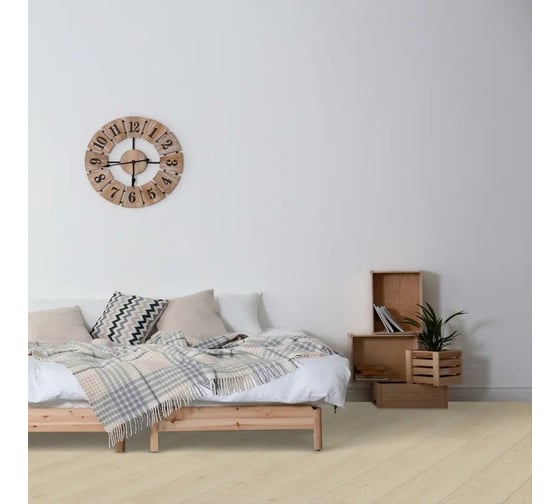 Виниловый ламинат Alpine Floor ПВХ/LVT EASY LINE, дуб марципановый, 2,245 м2 ЕСО 3-37