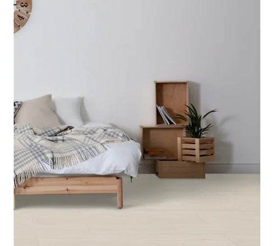 Виниловый ламинат Alpine Floor ПВХ/LVT EASY LINE дуб ваниль, 2,245 м2 ECO 3-4