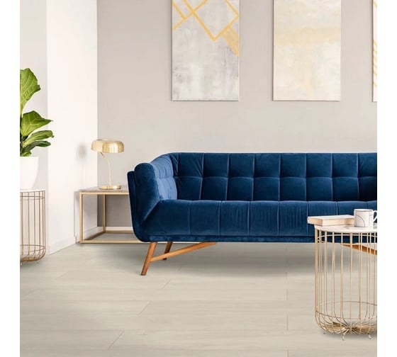 Виниловый ламинат Alpine Floor ПВХ/LVT EASY LINE дуб кремовый, 2,245 м2 ECO 3-23