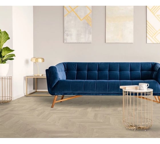 Виниловый ламинат Alpine Floor ПВХ/LVT EASY LINE французская ёлочка, 3,344 м2 ECO 3-25
