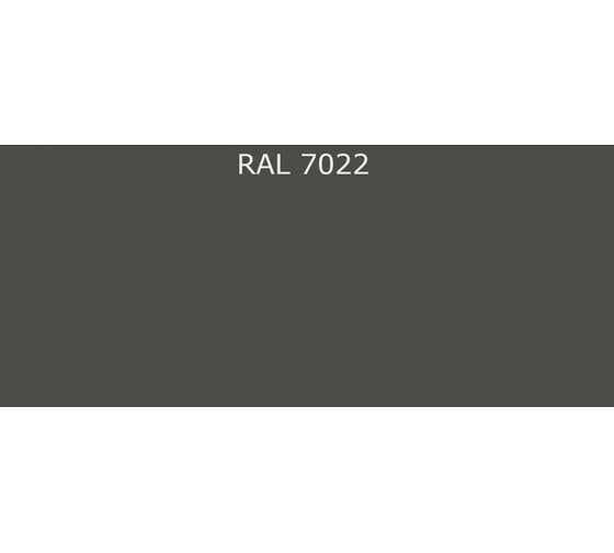 Эмаль для металла на основе алкид-стирола Фарбен быстросохнущая, RAL 7022, 20 кг 4300011898