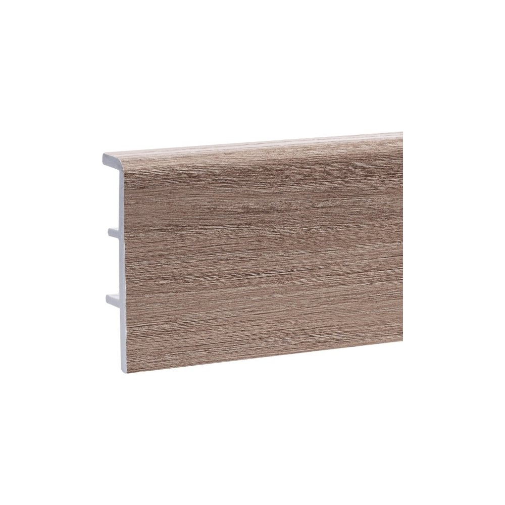 Напольный плинтус Alpine Floor ПВХ, rico concept, 80 мм, 2,2 м, вишня ...