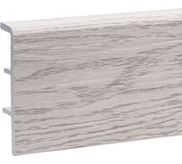 Напольный плинтус Alpine Floor ПВХ, rico concept, 80 мм, 2,2 м, ясень арктик RC80010