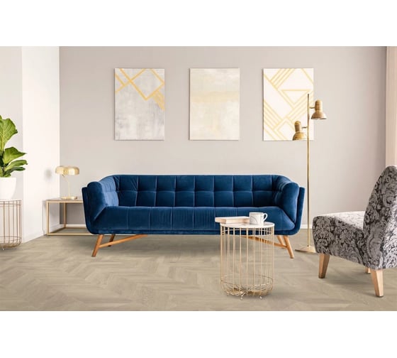 Виниловый ламинат Alpine Floor ПВХ/LVT ULTRA французская ёлочка 5,017 м2 ECO 5-25