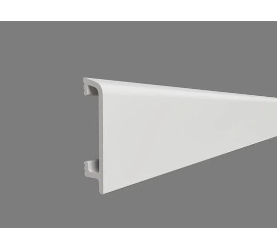 Напольный плинтус Alpine Floor Коллин, UHD-полимер, Tanle, 90 мм, 2 м TL019045