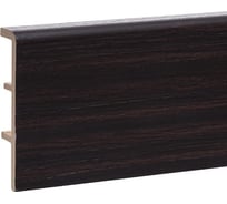 Напольный плинтус Alpine Floor ПВХ, rico concept, 80 мм, 2,2 м, венге мали RC80209