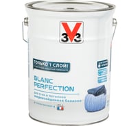 Краска для стен и потолка V33 Blanc Perfection глубокоматовая база А 106869