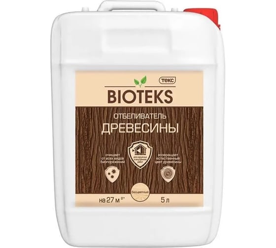 Отбеливатель древесины Текс BIOTEKS 5 л 700002173 1