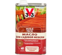 Масло для садовой мебели v33 дуб