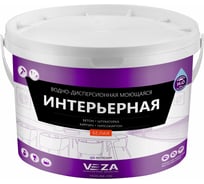Интерьерная акриловая водно-дисперсионная моющаяся краска Veza 05ВДМО