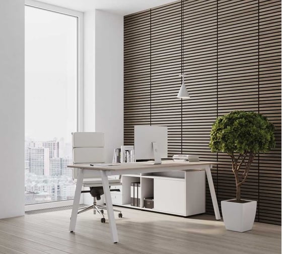Акустические декоративные панели Wood App cube дуб капучино, 600x600x22 мм 03-03-600