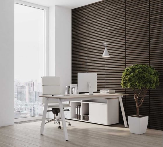 Акустические декоративные панели Wood App cube палисандр, 600x600x22 мм 03-12-600
