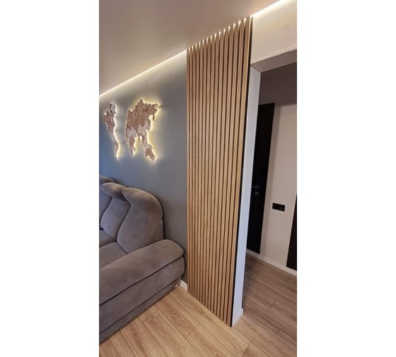 Торцевые планки Wood App дуб шале натуральный, 2780x27x22 мм 04-01-2780