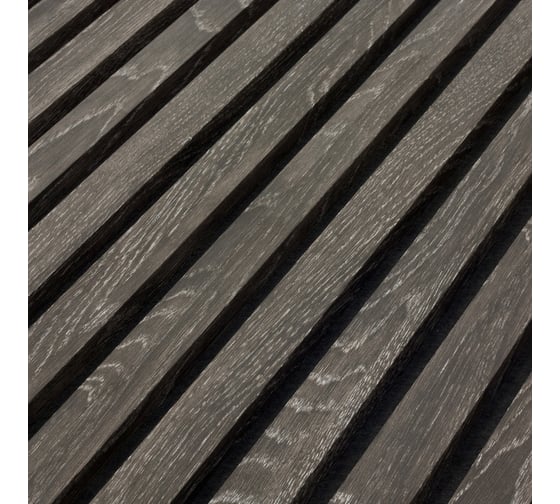 Торцевые планки Wood App дуб шале темный, 2780x27x22 мм 04-10-2780
