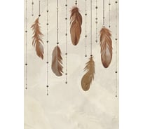 Фотообои Fbrush Перья Бохо 2x2,7 см e-22113958