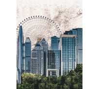 Фотообои Fbrush Небоскрёбы 2x2,7 см e-22114072