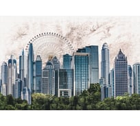 Фотообои Fbrush Небоскрёбы 4x2,7 e-24214072