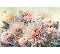 Фотообои Fbrush Нежные хризантемы 4x2,7 e-24214422