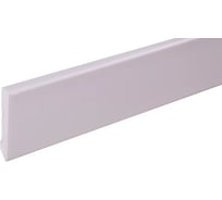 Плинтус Arbiton STIQ S0611W белый, 2200x60x10 мм, 10 штук в упаковке 554127