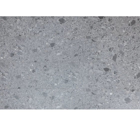 Ламинат Bonkeel SPC Tile Grigio Terrazzo 609,6x304,8x4 мм, 2,23 м2, 12 штук в упаковке 574239