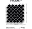 3D мозаика Fbrush Черная грация 25x25 см LT71-14052 3